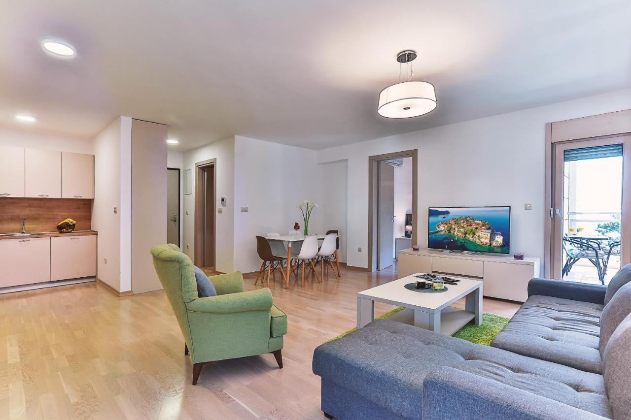 Luxury Fontana Apartments Budva Dış mekan fotoğraf