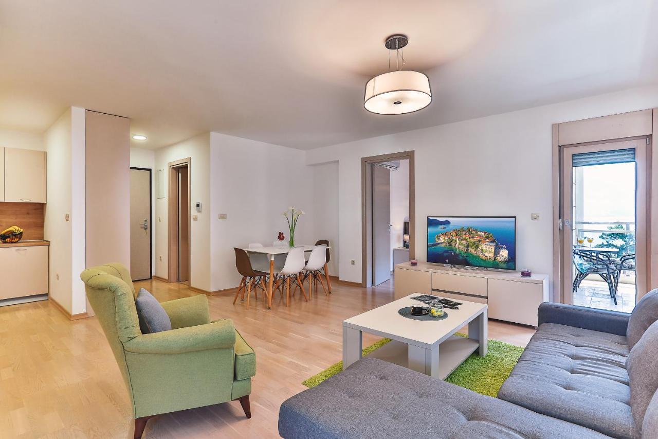 Luxury Fontana Apartments Budva Dış mekan fotoğraf
